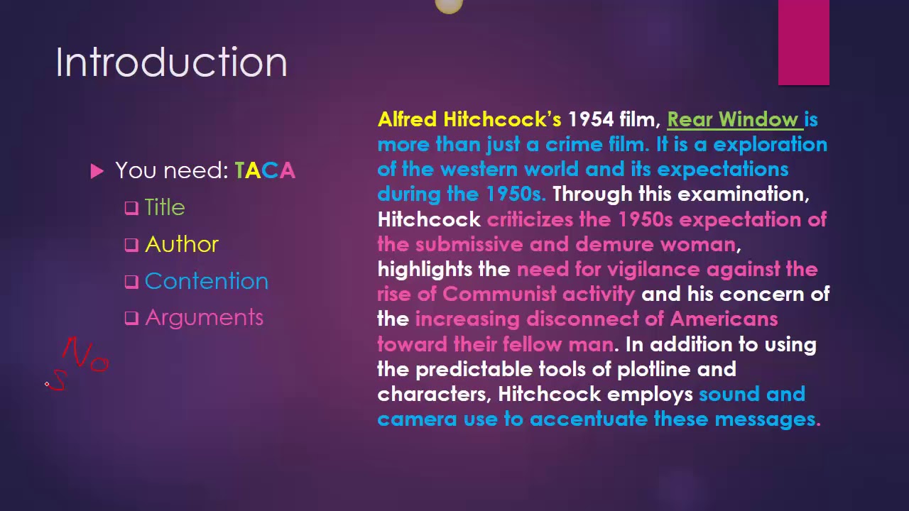 Disturbia rear window essay