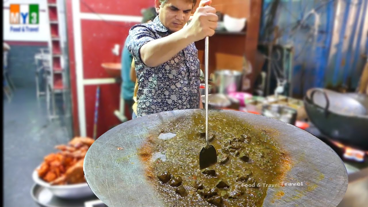 Tawa Mutton Kaleja Fry @ Md Ali Road MUMBAI - Mumbai Street Food | STREET FOOD