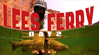 Fly Fishing Lees Ferry Arizona in a Flycraft