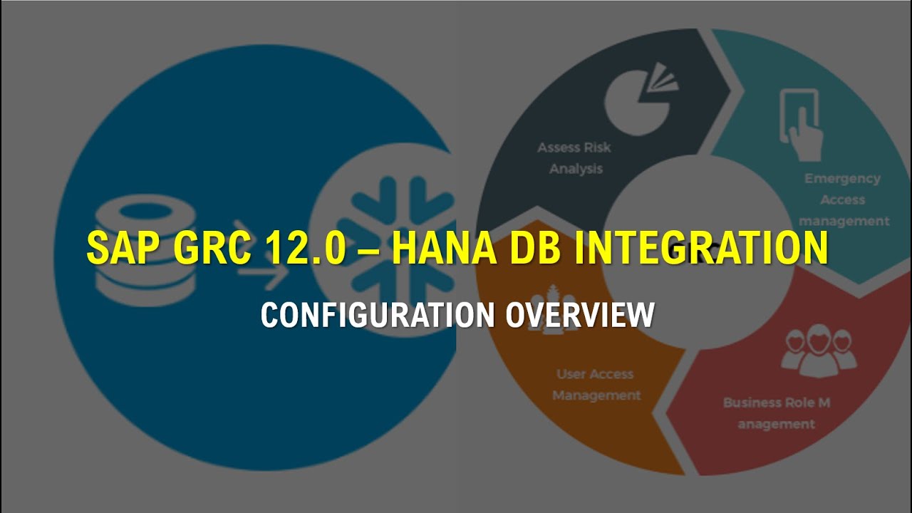 HANA DB - GRC INTEGRATION
