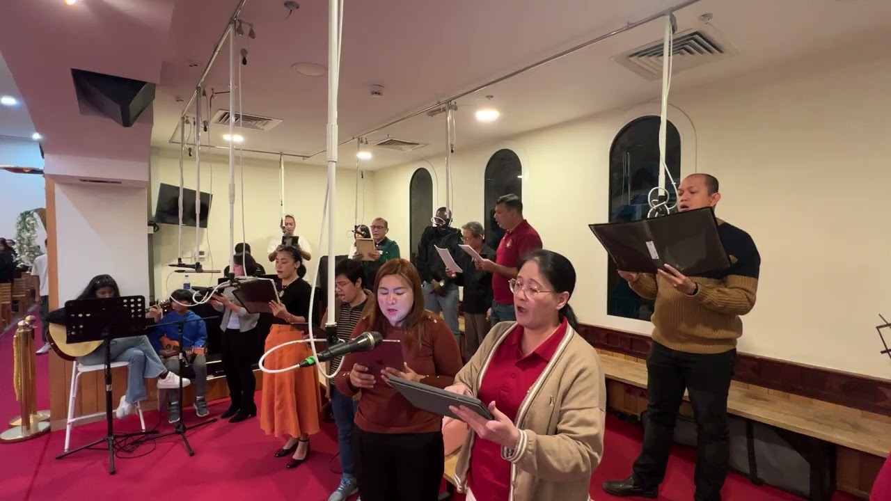 On Jordan’s bank the Baptist’s cry