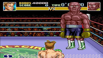 Super Punch-Out!! (SNES) - Nick Bruiser KO 0