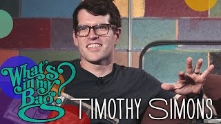 Timothy Simons' What's In My Bag | Amoeba Music