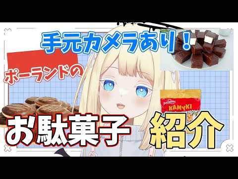 【ヨーロッパ人V】手元カメラあり！ポーランドの駄菓子紹介！【切り抜き】