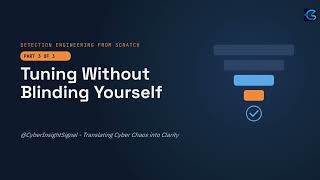 Part 3: Detection Engineering from Scratch | Tuning Without Blinding Yourself