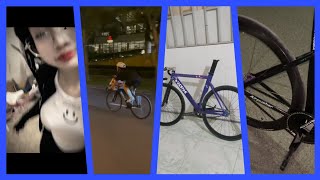 Natshi Fixed Gear | Tổng hợp tiktok Fixed Gear or Road Bike | Khi các chiến thần thể hiện 