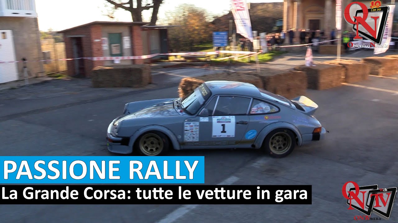RALLY – LA GRANDE CORSA: tutte le vetture in gara