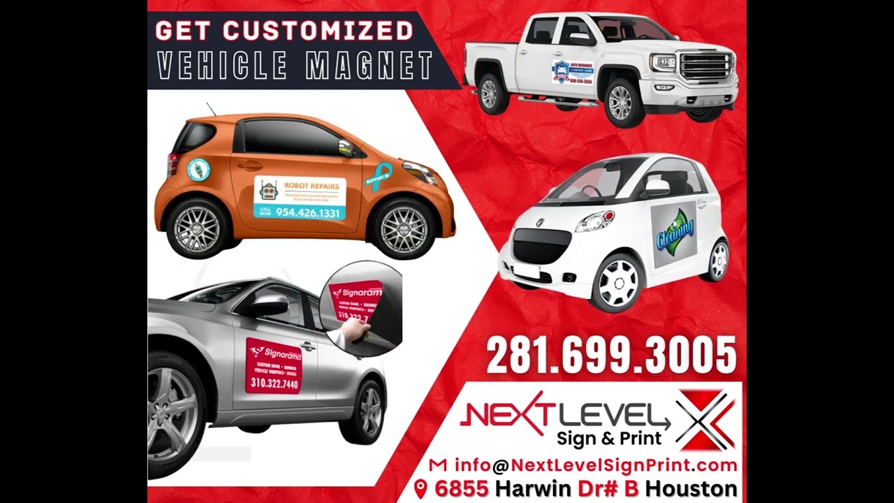 Vehicle Magnetic Sign