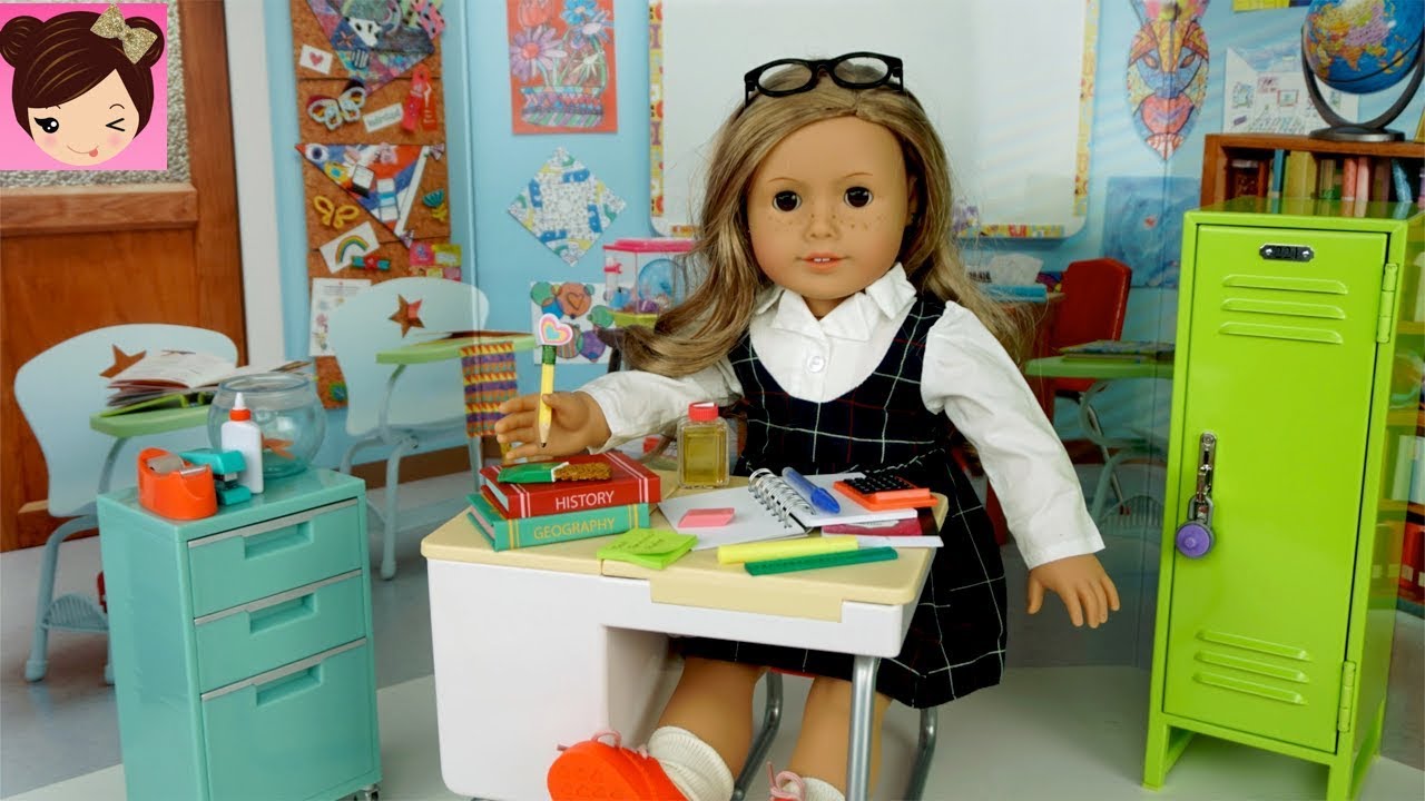 american girl doll school accessories