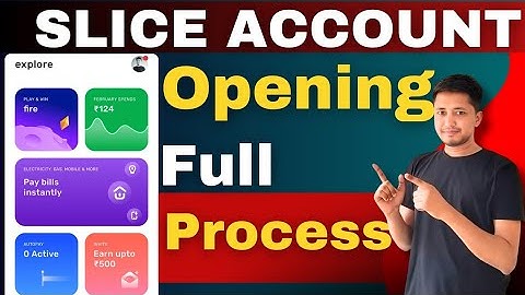 🛑Slice UPI Refer And Earn Offer Upto ₹500 Per Refer In Bank | Slice Account Opening Full Process