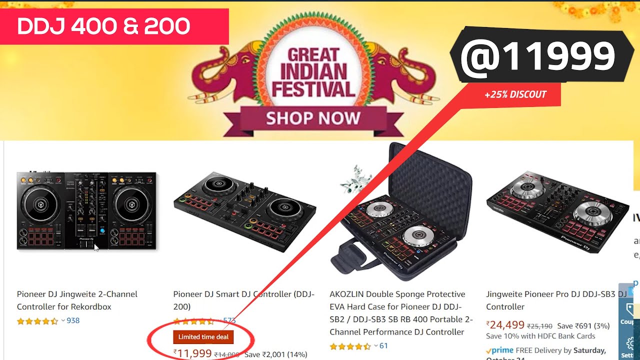 HUGE DISCOUNT ON DJ EQUIPMENT AMAZON GREAT INDIAN SALE 2020 YouTube