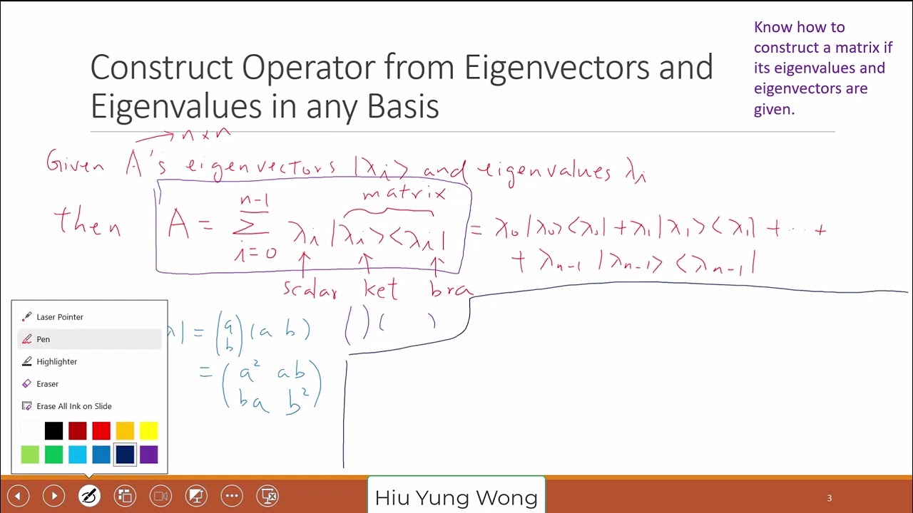 L6 Unitary Matrix and Complete Basis