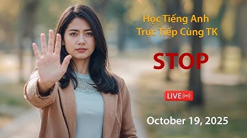 Study English with TK - STOP