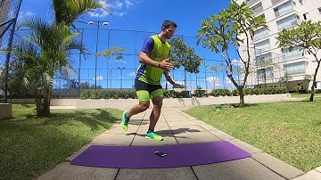 Força - Recuo com  Elevação de Joelho