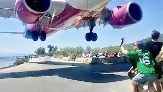 Plane Almost Lands On People