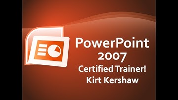 PowerPoint 2007 Slide Show or Presentation Shortcuts Training Video