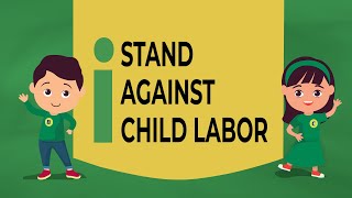 I Stand Against Child Labor Alvin Elchico