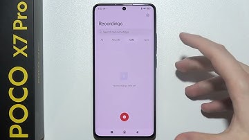 Does POCO X7 Pro have Calls Recorder?