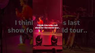 Introvert homebody goes to a concert alone.