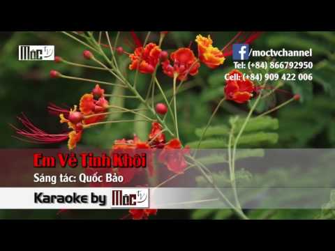 [Karaoke HD] - Beat Chuẩn || Em Về Tinh Khôi -  Phương Thanh & Bằng Kiều