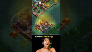 Sorry Barberian😭#clashofclans #coc #cocshorts