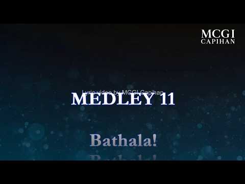 Medley 11 | MCGI Song | Lyric video with motion background