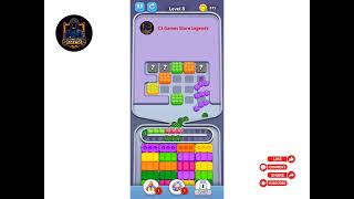 Fruit Flow : Color Sort Level 8 Walkthrough Solution | Full Gameplay Guide