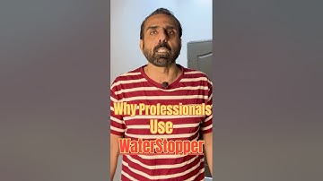 Why Professionals NEVER Skip Water Stopper | Hidden Construction Secret!!