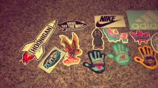 Huge Sticker Unboxing!! Bape,Adidas,Nike