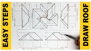 HOW TO DRAW A ROOF PLAN. screenshot 1