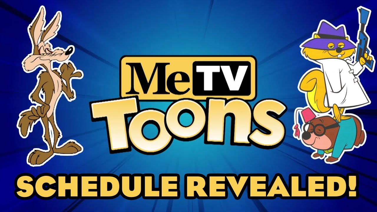 MeTV TOONS Full Schedule Revealed | TV Channel Breakdown