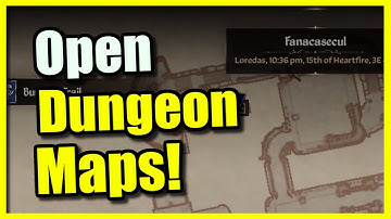 How to See the Dungeon Maps in Oblivion Remastered (The Elder Scrolls IV)
