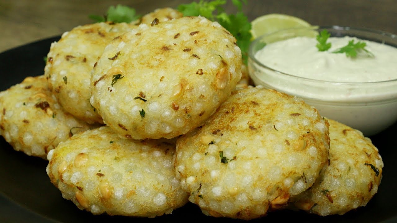 Sabudana Cutlet Recipe | Sabudana Vada Easy Recipe With Dip | Kanak's Kitchen