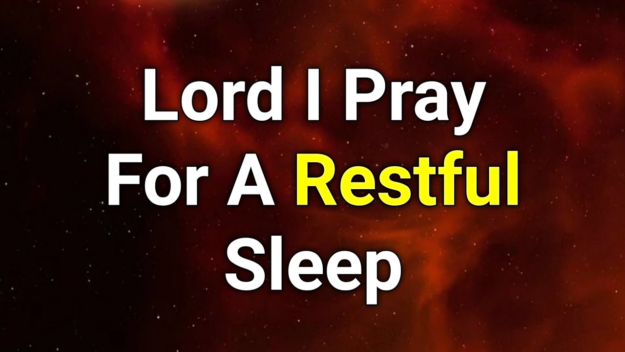 Lord God, As I prepare to rest for the night | A Bedtime Prayer Before ...