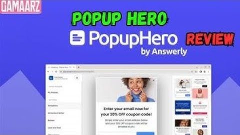 Popup Hero Review, Demo + Tutorial I Use a drag-and-drop builder to make custom pop-ups that align