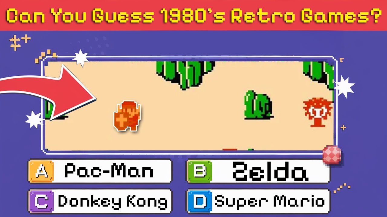 Guess All these Games from 1980! | Retro Game Quiz - YouTube