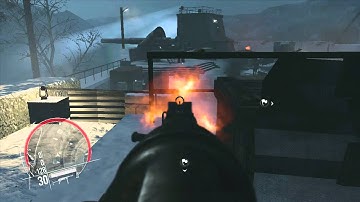 Enemy Front - Mission 11 - Fortress At Oscarsborg (All secrets)