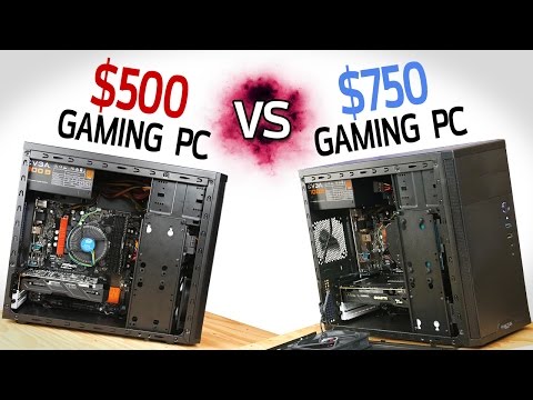 $500 Gaming PC vs $750 Gaming PC!