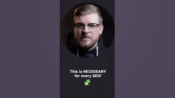 This is CRUCIAL for your SEO!