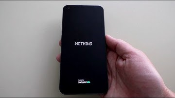 Nothing Phone Android 12 Boot animation