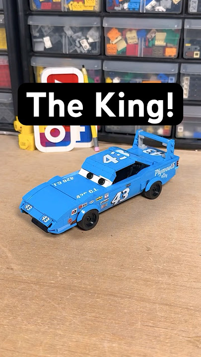 I built the King from Cars out of LEGO!