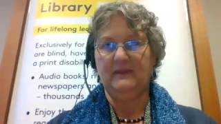 Vision Australia Library 101 Webinar screenshot 4