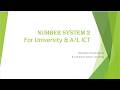 📘Number System-2 | Undergraduate & A/L Students (Sinhala) | 2026