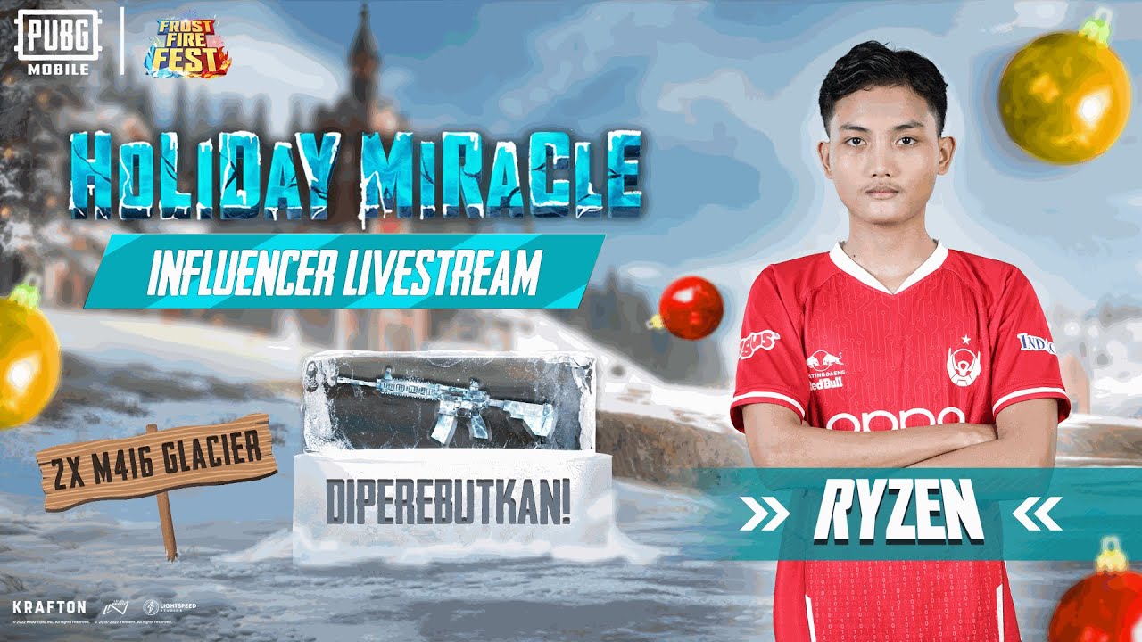 HOLIDAY MIRACLE BARENG RYZEN | PUBG MOBILE INDONESIA