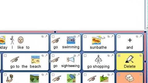 SymWriter 2 | Making the Getting Started Grid 1