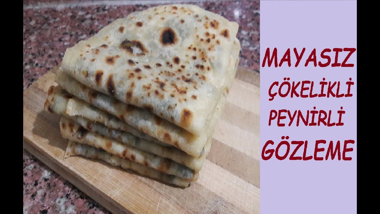 Çökelekli gözleme Çökelekli gözleme