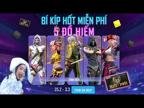 Có Thật 5 Đồ Hiếm Quay Lại Cùng Lúc?Bí Kíp Nhận Hết Cùng Cô Em Review Siêu Uy Tín | Garena Free Fire