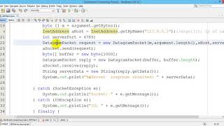 How UDP Server and Client Communicate with Each Other