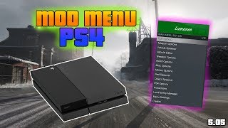 PS4 GTA V Lamance Mod Menu v0.8 for 4.05 / 4.55 by David1337hax