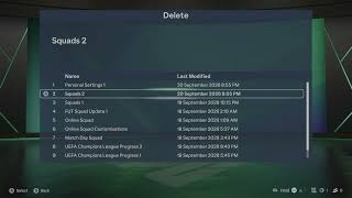 FC 27: How to Delete Squads Files screenshot 1